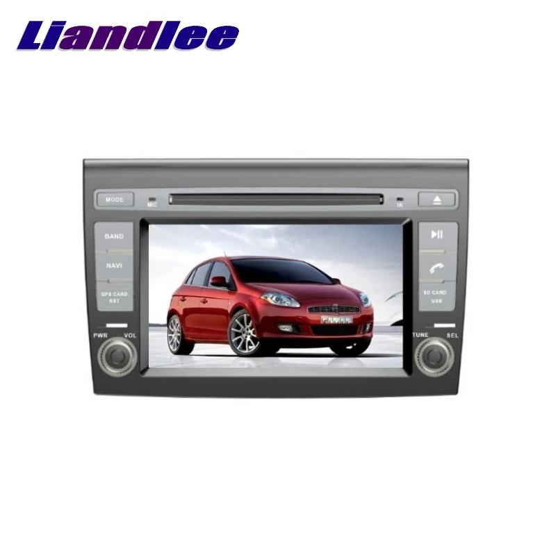 Liandlee для FIAT BRAVO Ritmo 2007~ LiisLee автомобильный мультимедиа, ТВ DVD gps аудио Hi-Fi радио стиль Навигация