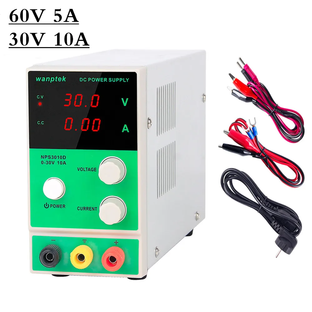 

New 30V 10A Lab Switching Regulated Power Supply laboratory Dc Adjustable Bench Source Dgital Voltage Regulator 30 V
