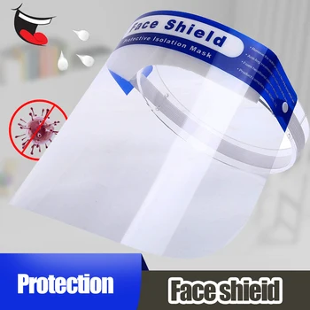 

1PCS Safety Full Face Shield Clear Glasses Protector Anti-Fog Work Industry Dental