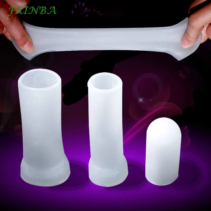 S/M/L/XL/XXL cock sleeves pennis extender sleeve silicone Cover