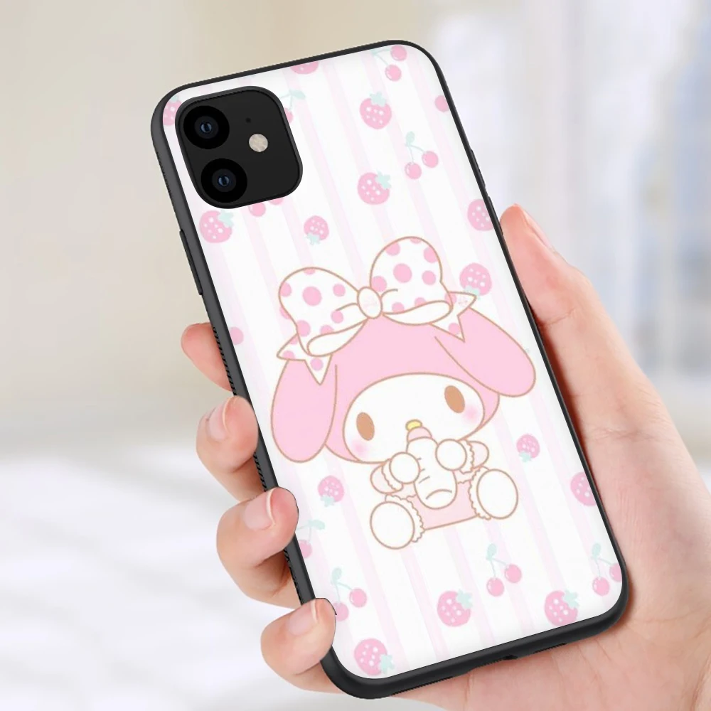 Мягкий силиконовый чехол для телефона My Melody чехол для iPhone 5 5S SE 6 6S 7 8 plus X XR XS 11 Pro Max - Цвет: B3