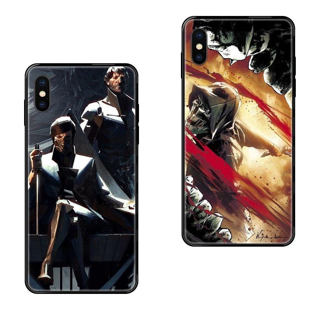 Мягкий чехол из ТПУ для Xiaomi Redmi Note 4 5 5A 6 7 8 8T 9 9S Pro Max Game Dishonored 2 Emily Kaldwin|Бамперы| |