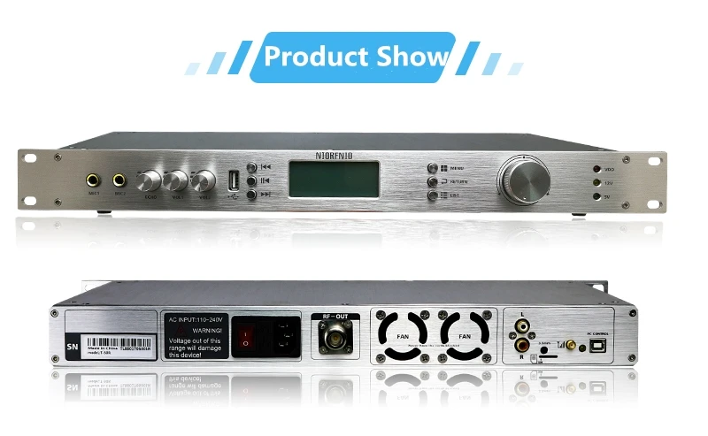 NIO-50M 50W FM трансляционный радиопередатчик для церкви | Электроника