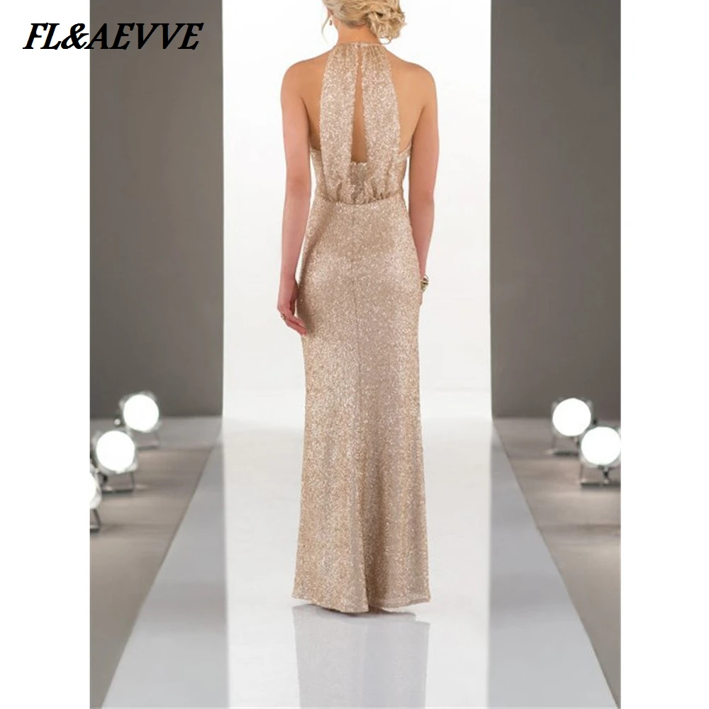 A perfectly glamorous addition to any bridal party, this high-neck sequin (3)