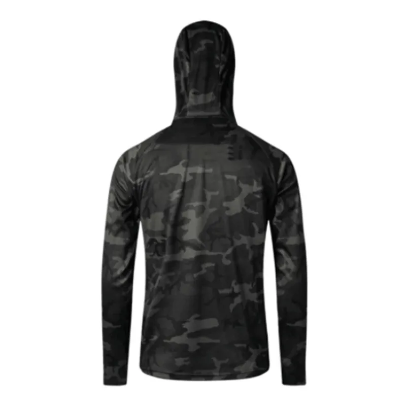 Lightweight Long Sleeve Fishing Jersey Men Fishing Clothes Quick Dry Sun Protection Shirts Hoodies With Zipper
