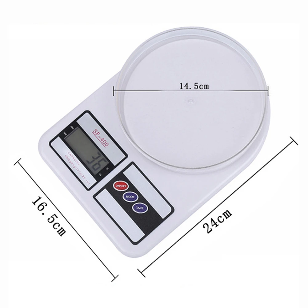 New 10kg/1g Digital Coffee Bean Medicinal Material Scale Kitchen Baking Food Scale 6