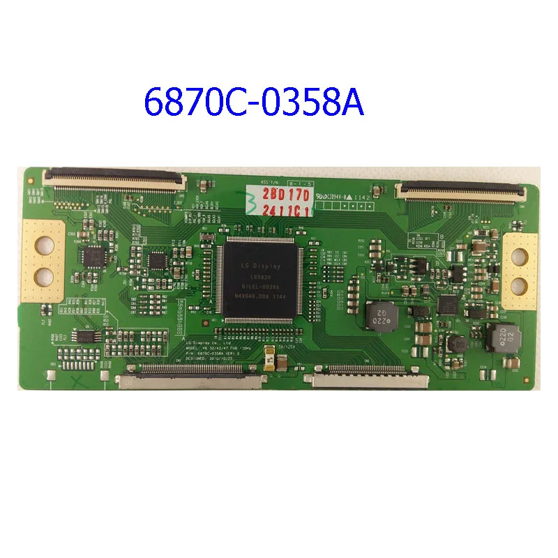 Оригинальная логическая плата Latumab TCON для V6 32/42/47 FHD 120HZ 6870C 0358A VER1.0 ЖК