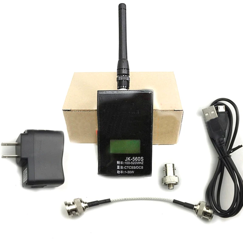Jk560s walkie-talkie leitor de contador de frequência
