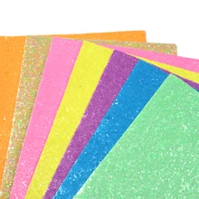 20*34 см однотонная Лоскутная блестящая синтетическая кожа для DIY сумочки ручной работы проектов, 1Yc8091