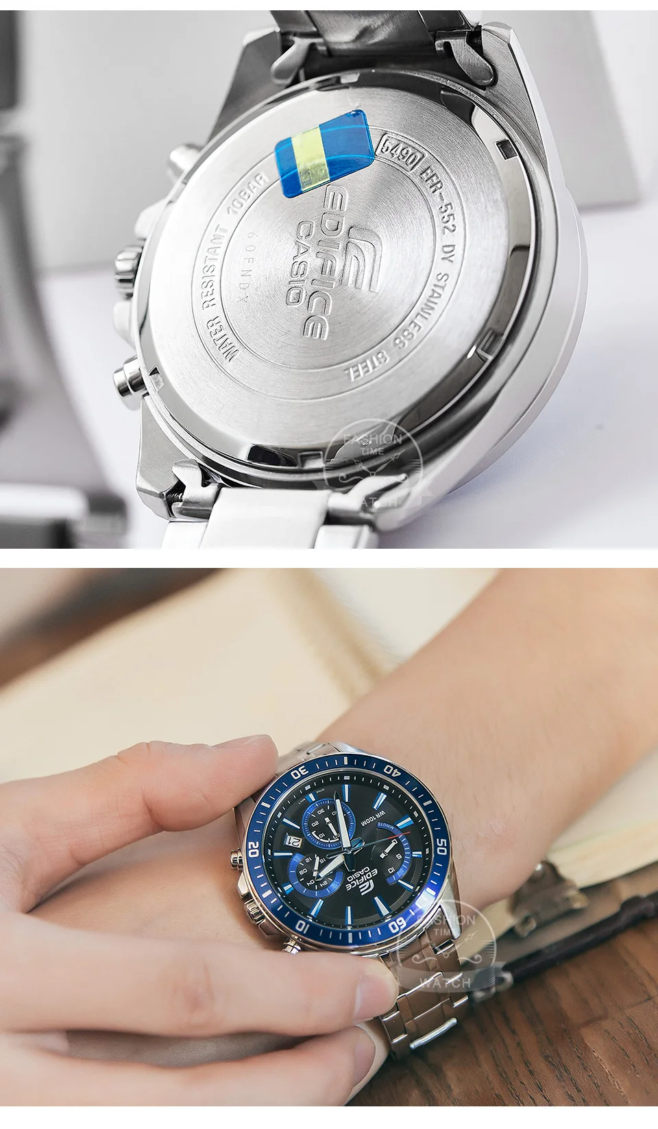 Casio watch Edifice watch men top luxury set quartz 100m Waterproof Chronograph men watch Sport military Watch relogio masculino