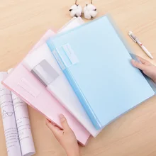 30/40/60 карманов четкий Дисплей книга A4 Прозрачная Сумка для документов офис встречи файлы привлекает экзамен Бумага хранения мешок школы 72555