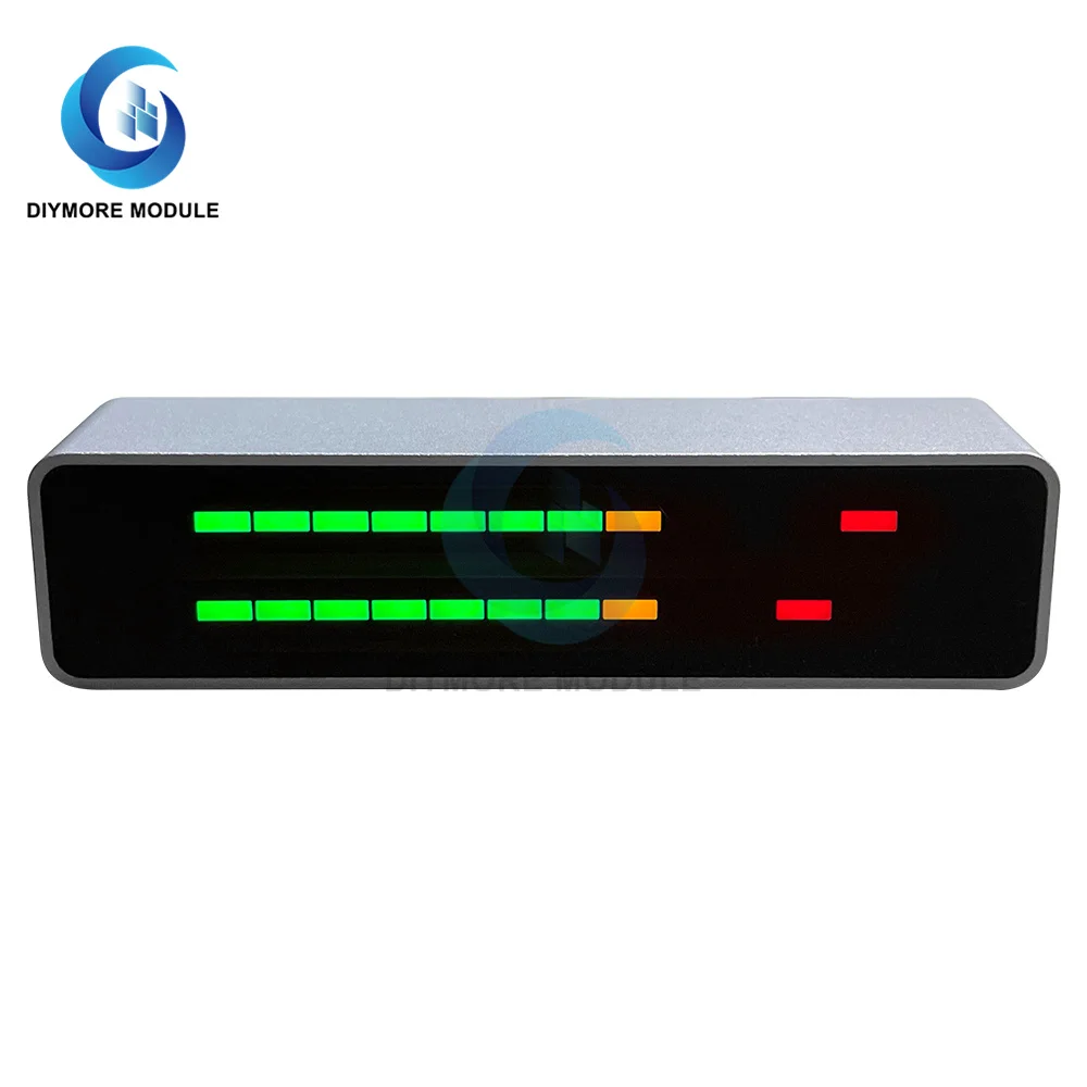 Indicatore Di Livello Multicolore Led Music Spectrum 12 Segment Stereo Vu Meter Home Sound Control Light Bar Amplificatore Di Potenza Fai Da Te