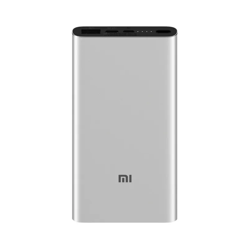 Xiaomi Power Bank 10000 мАч 3 двойной выход USB 18 Вт QC3.0 Быстрая зарядка для мобильного