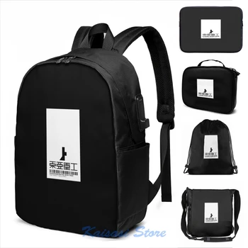 

TOA Heavy Industries - Synthetic Inversion USB Charge Backpack men School bags Women bag Travel laptop bag