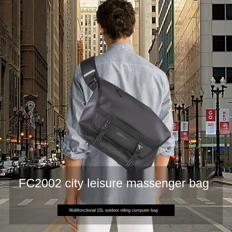 

2020 New Waterproof Single-Shoulder Bag Large-Capacity Crossbody Bag Students Multifunctional Chest Bag