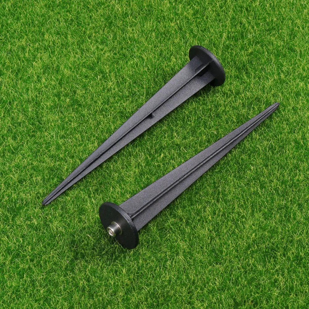 Solar Lawn Lights Stakes Ground Lights Spikes Light Solar Lawn Lamp Garden Spike Landscapereplacement Lamps Outdoor Torch Led Plug Alloymini