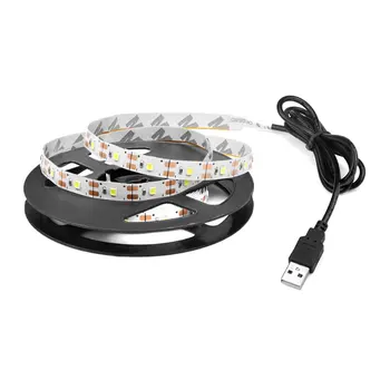 

Usb Waterproof Led 2835 Epoxy 60 Led Light Strip 5V Tv Background Lights Bed Lights 2 Meter Light Bar