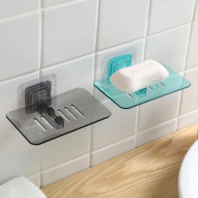 Dropship Soap Dish Holder Bathroom Dish Holder Stand Saver Tray