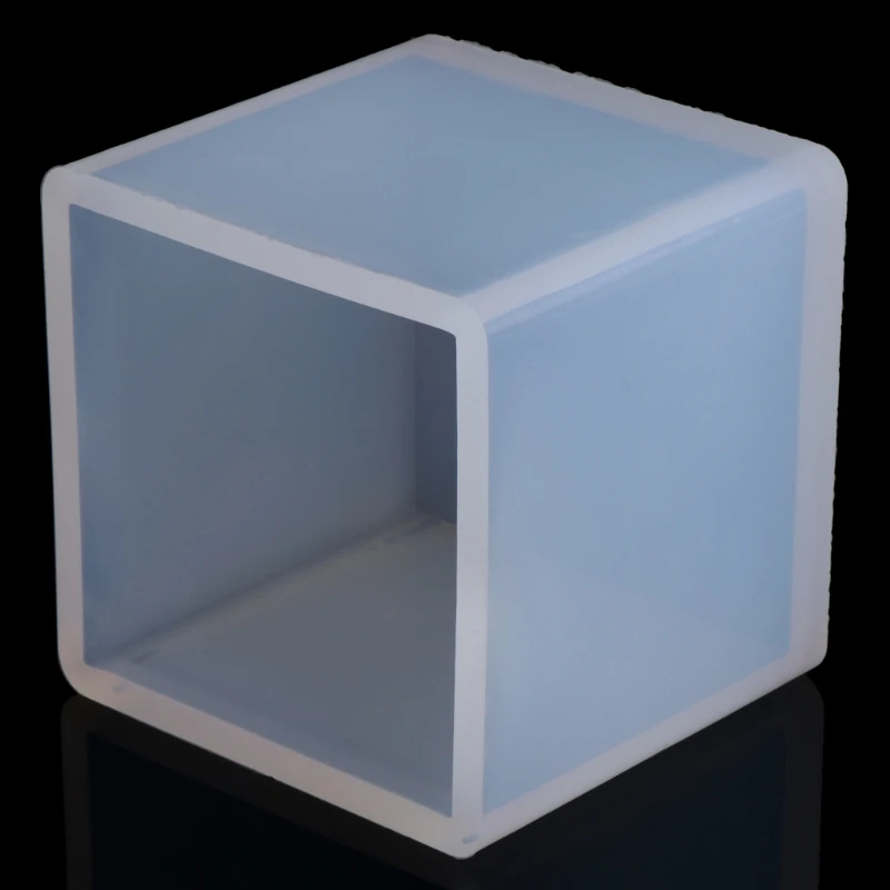 DIY силиконовая форма для изготовления Подвески Ювелирных изделий куб смола литье плесень Ремесло инструмент