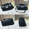 Gym Bag Leather Women Fitness Shoe Compartment Men Duffle Shoulder Bags Waterproof Travel Training Large Sport Handbag ► Photo 3/6