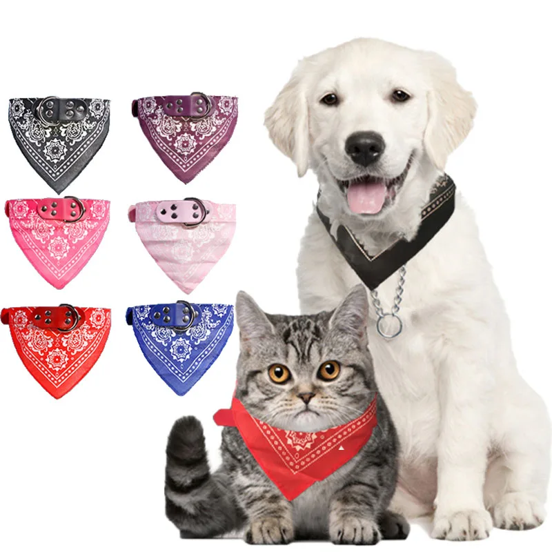 Pañuelo para perro y gato, Collar para cachorro, ajustable, pañuelo para lazo pañuelo para el cuello, Collar para perro para perros pequeños, producto para mascotas
