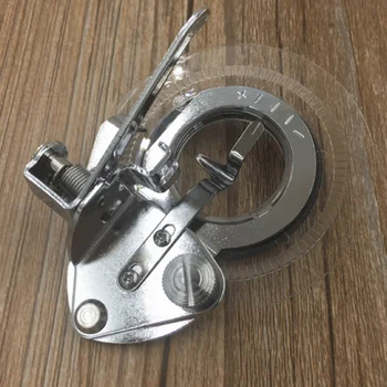 

Silver 1 Piece Disc Embroidery Presser Foot Compass Round Pattern Presser Foot Home DIY Embroidery Sewing Tools