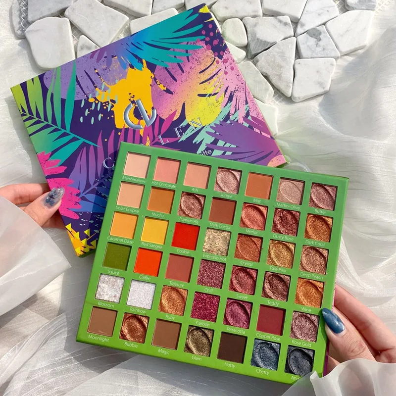 

42Colors Matte palette of shadows make up the shadows Shimmer Eyeshadow palette eye shadow bright palette Make-up palette