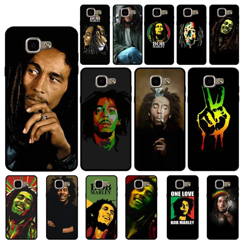 Чехол для телефона Yinuoda Reggae Bob Marley чехол Samsung S8 9 10 Plus A20 30 40 50 70 J7 Prime J8|Бамперы| |