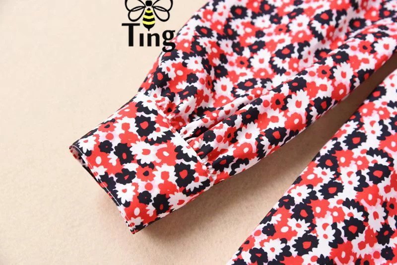 Tingfly/Новинка весны; элегантное платье принцессы Kate с цветочным принтом; однобортное винтажное платье средней длины с v-образным вырезом для работы; дизайнерское платье
