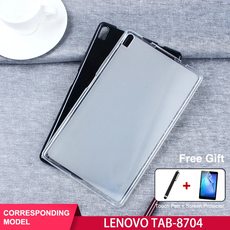 

SZOXBY For Lenovo Tab4 8 Plus 8 Inch TB-8704F/N TPU Case Tablet PC Anti-Fall Shell Washable Hockproof Shockproof Soft Cover