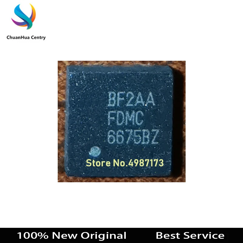 10 шт./лот FDMC6675BZ 6675BZ QFN8 100% оригинальный в наличии для получения большей скидки на