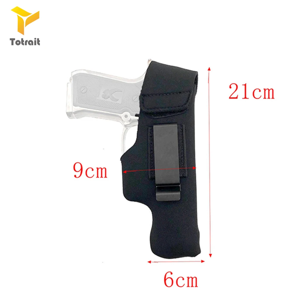 

TOtrait Concealed Nylon Holster for GLOCK 17 19 22 23 32 33 Pistol Inside Waistband Hidden Carry Pistol Holster Gun Accessories