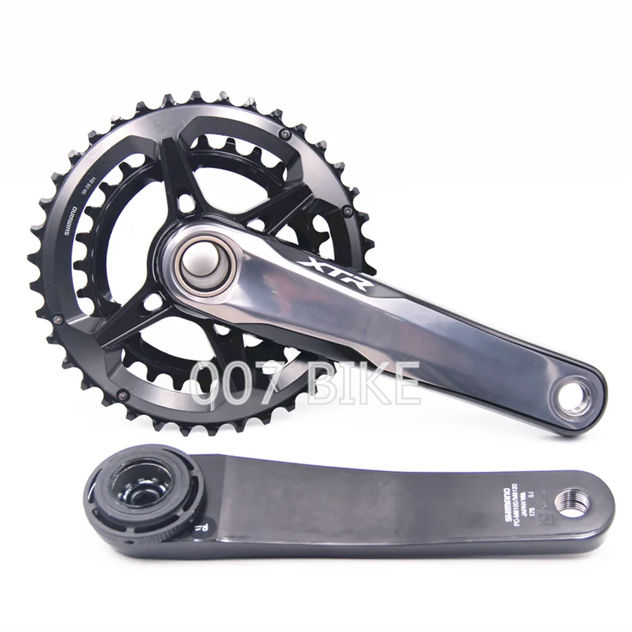 SHIMANO DEROE XTR FC M9100 шатун M9100 2x12-Speed HOLLOWTECH II шатун 28-38T 170 мм 175 мм