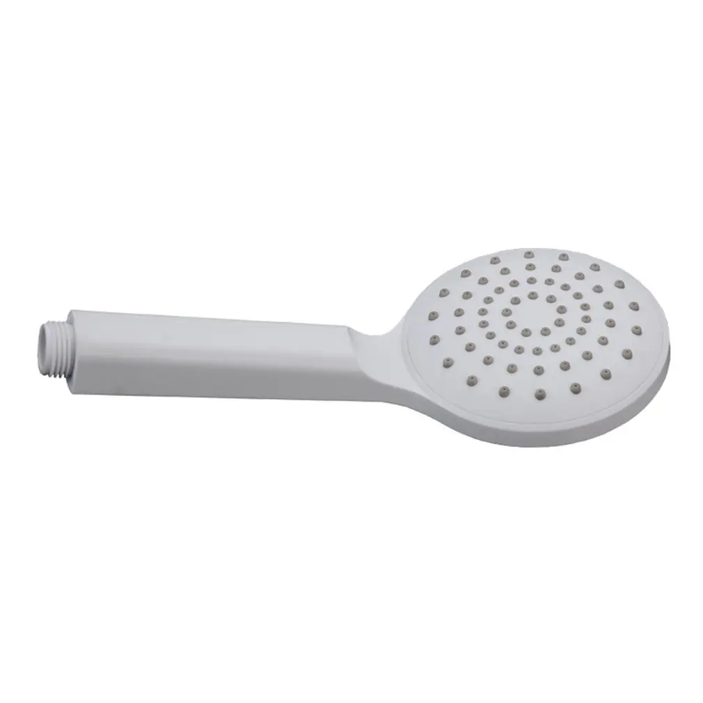 

Abs Shower Head Handheld White Spray Head Powerful Flows Large Water Output Very Comfortable Like Enjoy Spa 1 Pcs