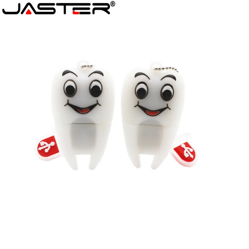 JASTER ручка привода подарок зубы Милая модель 8 ГБ/16 ГБ/32 ГБ/64 ГБ Usb флэш-накопитель