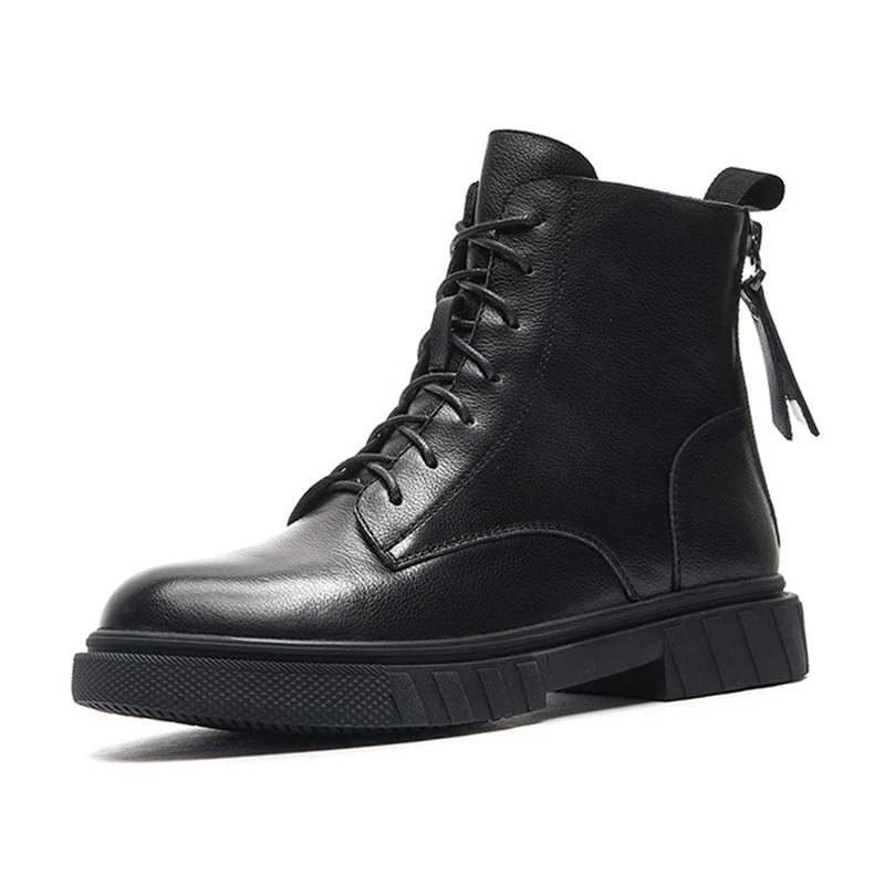 Chunky Booties Black Boots Platform Female Designer Shoes Women Ankle Boots Female Women Shoes Bottes Femmes 2021 Heels Fashion