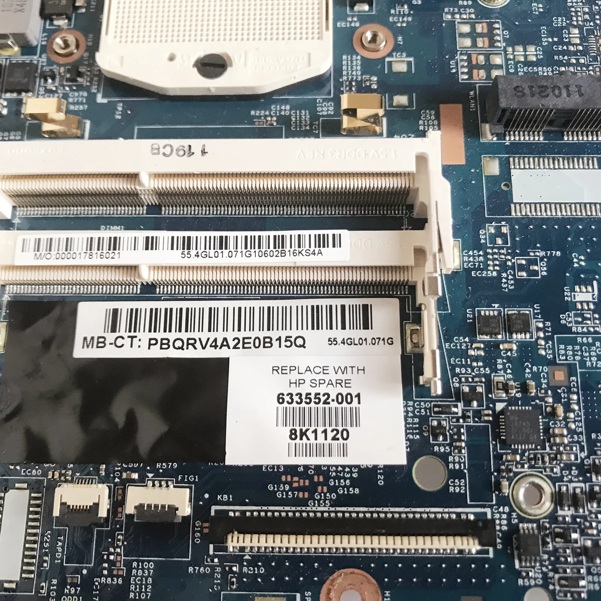 598670-001 аккумулятор большой емкости для hp Probook 4720S 4520S материнская плата ноутбука 628795-001 598668-001 633551-001 633552-001 628794-001 аккумулятор большой емкости HD5470 512 Мб