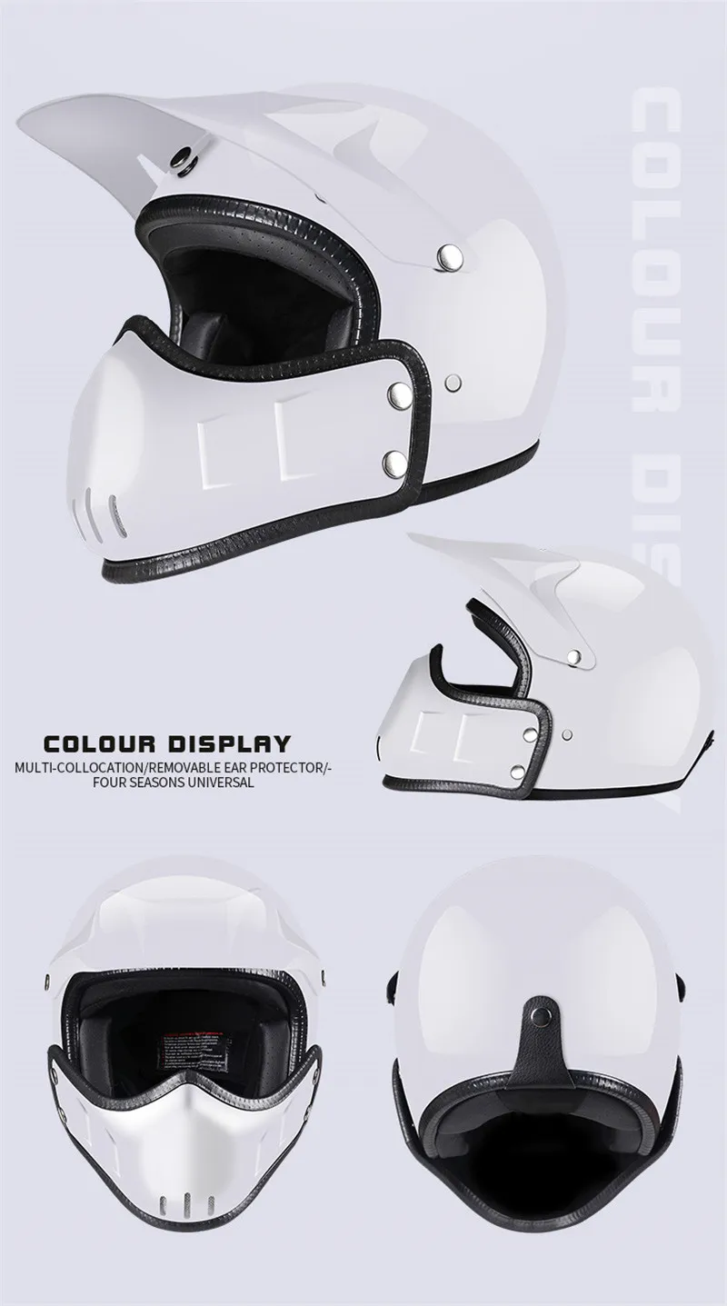 Горячая мото rcycle шлем реактивный открытый шлем капитан звезда cascos para moto Винтаж пилот Кафе racer руля темно серый XL