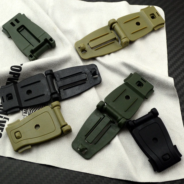 Backpack Bag Knife Sheath Clip Tactical Hunting Lock Buckle Clips For  Scabbard Holster Molle Webbing Strap