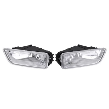 

New Pair Car Front Bumper Fog Lights Assembly with H11 Halogen Bulb Amber for Honda for Accord 2003-2007 for Acura TL 2004-2008