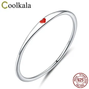

Coolkala Pure White Color Small Love Oil Dripping Concise Temperament Ring Popular Fund Ring