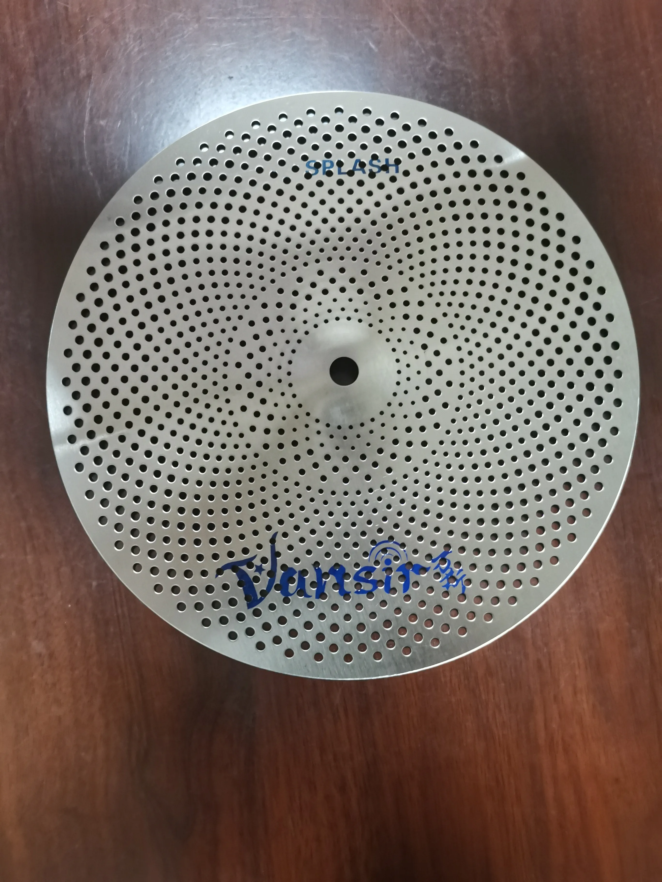 Vansir 8" Splash High Grade Low Volume Cymbals New Designed Mute Cymbals Percussion Instrument Silver