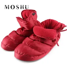 Дизайнерские женские зимние ботинки; женские ботильоны из водонепроницаемого материала; домашняя обувь на мягкой подошве; Botas