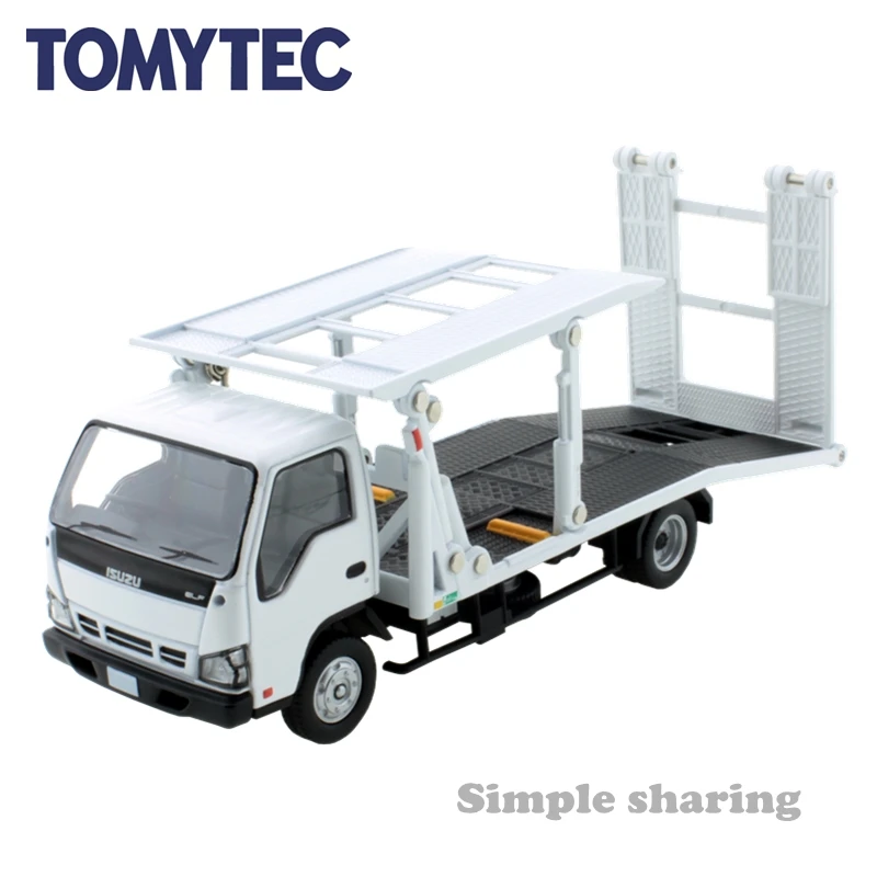 Tomytec tomica limited винтажный Нео LV-n191a iszu elf безопасный погрузчик большой широкий модельный комплект 1/64 Миниатюрный литой автомобиль игрушка