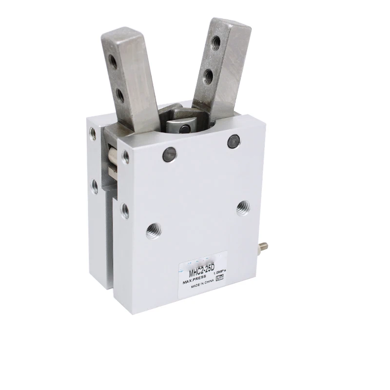 Gogo High Quality Double Acting Pneumatic Hand Gripper Air Cylinder Mhc216d Smc Type Angular