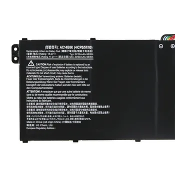 

New AC14B8K 15.2V 48Wh 3220mAh battery for ACER V3-371-30FA V3-111P V3-111 laptop free shipping
