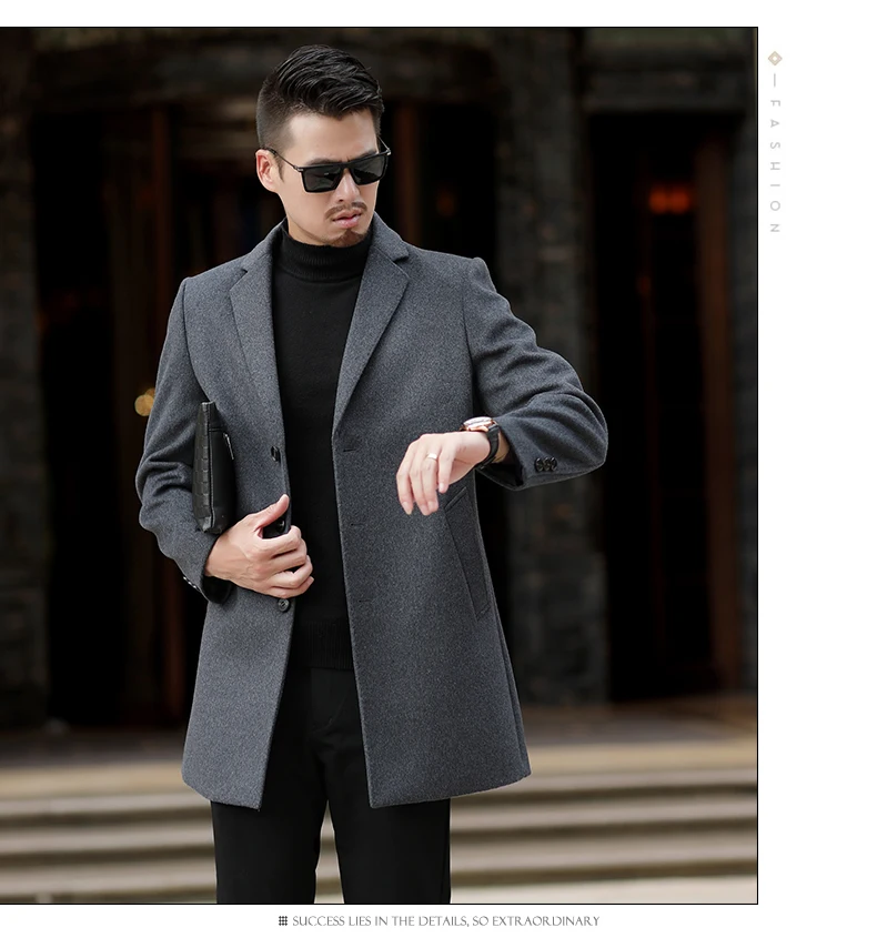 Плюс 8XL 6XL 5XL 4XL весенне-осенний Тренч, мужской Тренч на пуговицах с длинным рукавом, одежда для фитнеса, модная теплая уличная одежда, мужское длинное пальто
