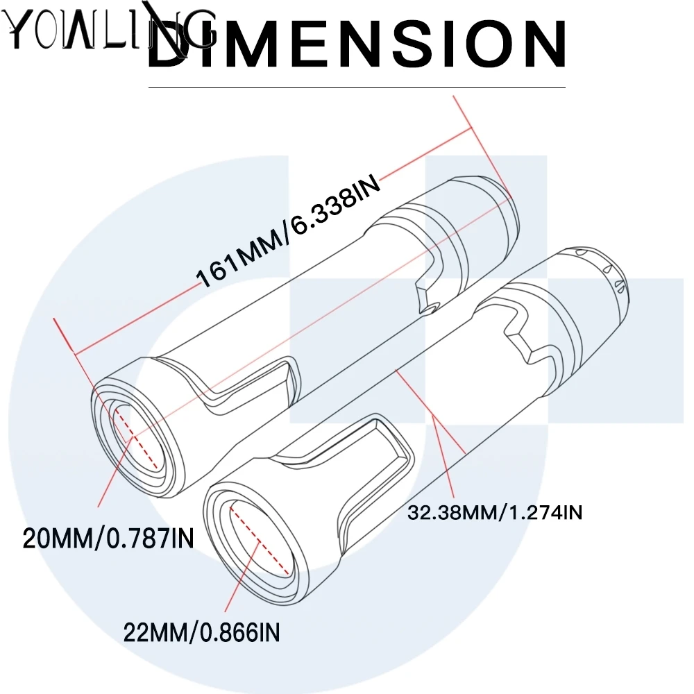 7/8 ''22 мм мотоциклетные ручки заканчивается акустическая система Ручная ручка для Yamaha YZF R1 R3 R6 R25 YZF-R1 YZF-R3 YZF-R6 1998
