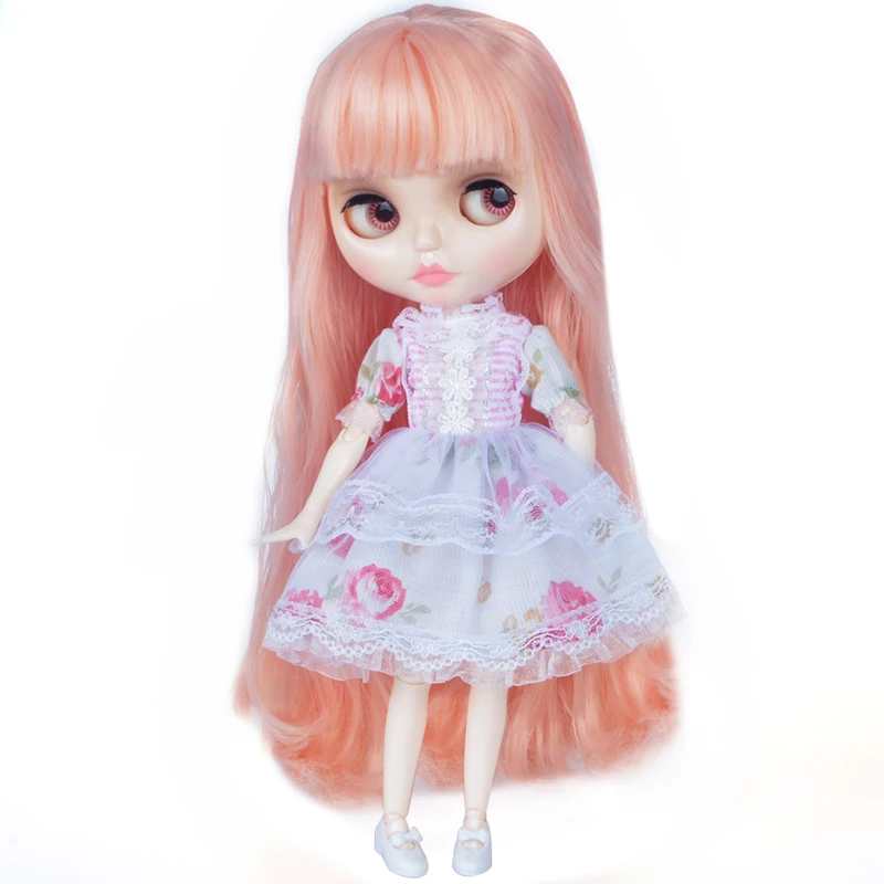 Кукла Blyth на заказ NBL с блестящим лицом шарнирная кукла 1/6 BJD для девочек подарок