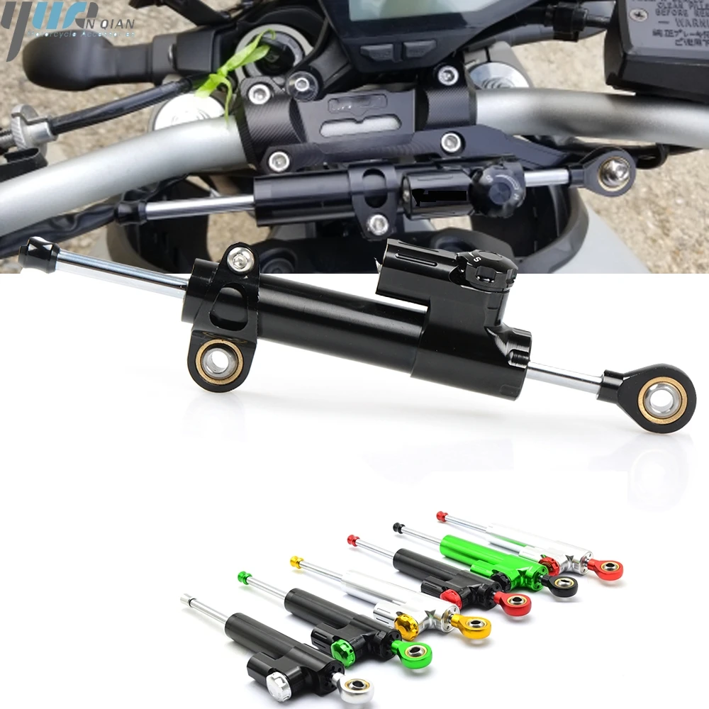 

Universal Motorcycle Aluminum Adjustable Steering Damper Stabilizer For Yamaha YZ125 YZ450F WR250F YZ450F YZ85/LW YZ250 YZ250F